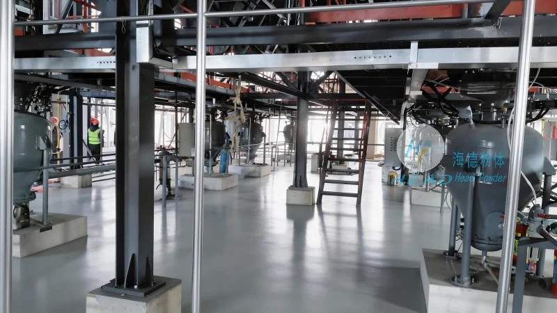 Projeto de Transporte Pneumático Misto de Pó de Grafita para uma Empresa de Baterias de Lítio em Hefei, Anhui