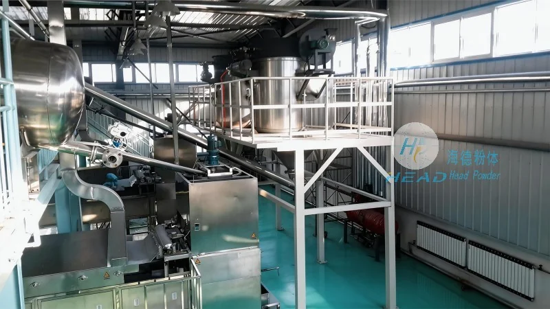 Projeto de Transporte Pneumático por Vácuo para Amido Farmacêutico em uma Empresa Farmacêutica em Baoji, Shaanxi