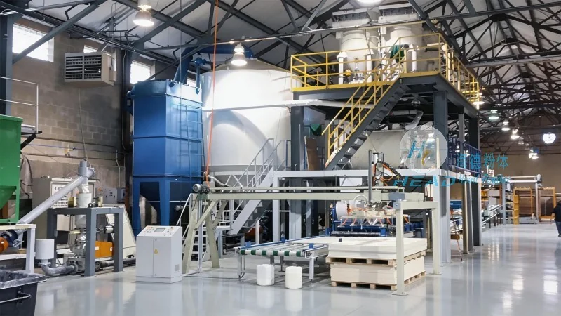 Pó metálico de zinco, transporte pneumático com circulação de nitrogênio