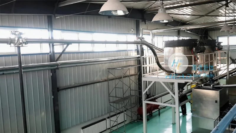 Estudo de Caso do Projeto de Transporte Pneumático a Pressão Negativa para Pó de Talco em uma Empresa Química em Xinxiang, Henan