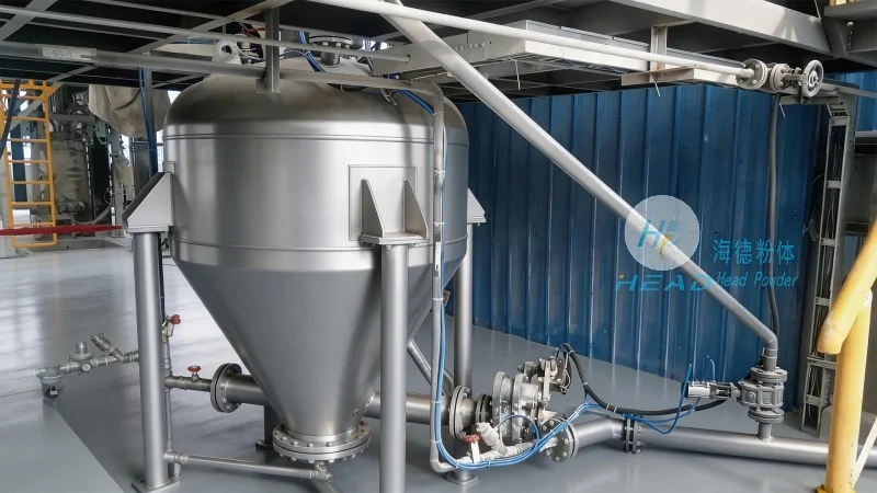 Projeto de Transporte Pneumático Misto de Catalisador para uma Empresa Petroquímica em Lanzhou, Gansu
