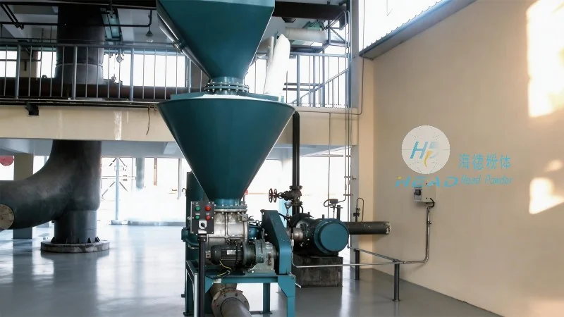 Projeto de Transporte Pneumático Misto de Pó de Grafita para uma Empresa de Baterias de Lítio em Hefei, Anhui