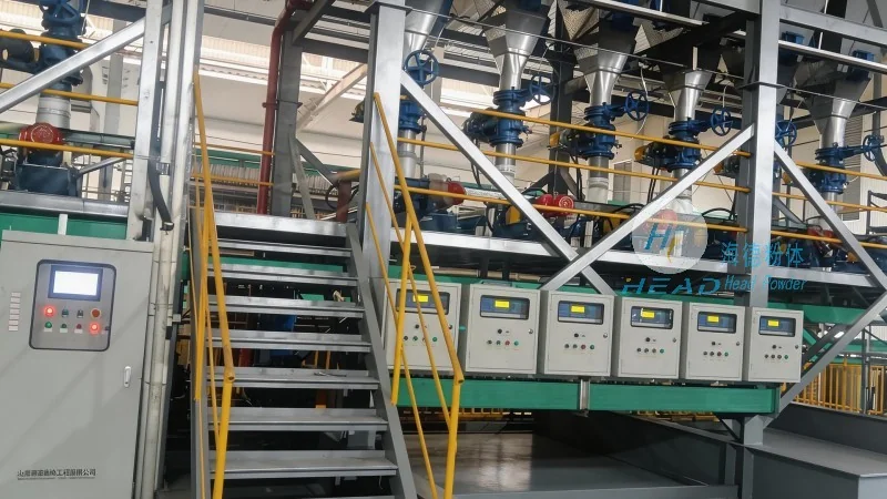Estudo de Caso da Transporte Pneumático em Fase Diluída de Amido de Trigo para uma Empresa Alimentícia em Dezhou, Shandong