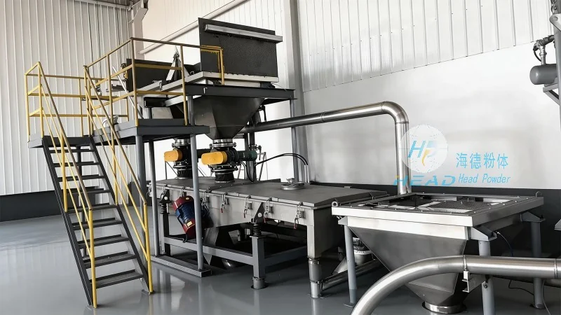 Estudo de Caso do Projeto de Transporte Pneumático de Pressão Positiva de Pó de Minério de Manganês para uma Empresa Metalúrgica em Luzhou, Guangxi