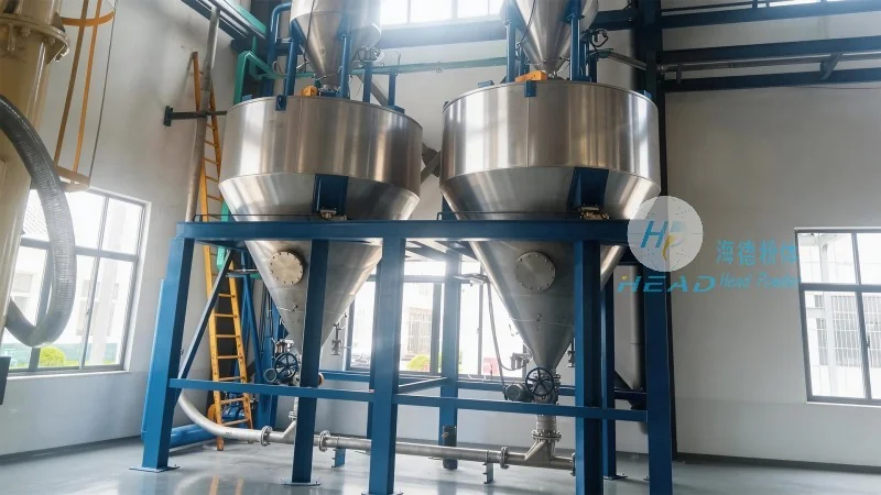Estudo de Caso da Circulação de Nitrogênio e Transporte Pneumático de Pó de Metal Alumínio para uma Empresa Química em Ningbo, Zhejiang