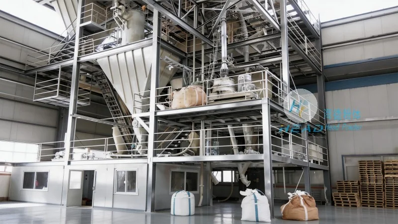 Caso de um projeto de transporte pneumático híbrido com carvão preto em uma empresa química em Chongqing