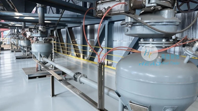 Estudo de Caso sobre Transporte Pneumático de Fase Densa de Carboneto de Silício para uma Empresa Cerâmica em Xianyang, Shaanxi