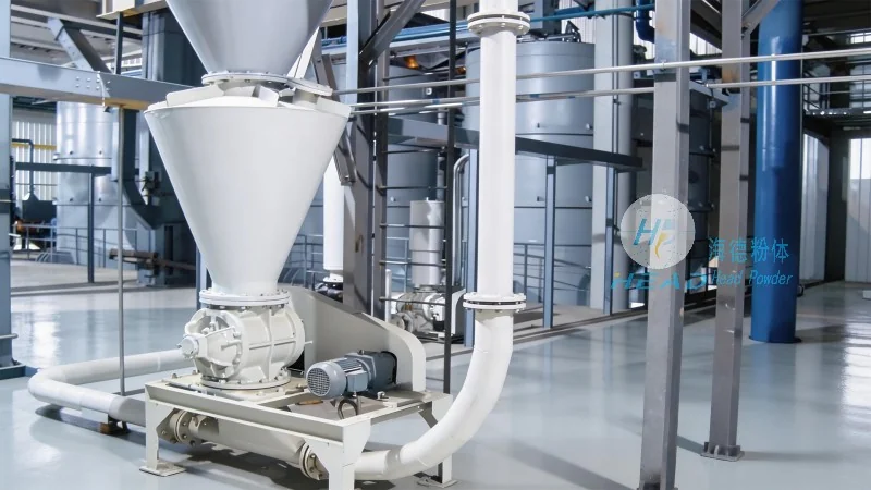 Estudo de Caso de um Projeto de Transporte Pneumático por Vácuo com Pó de Calcário para uma Empresa de Materiais de Construção em Yuncheng, Shanxi