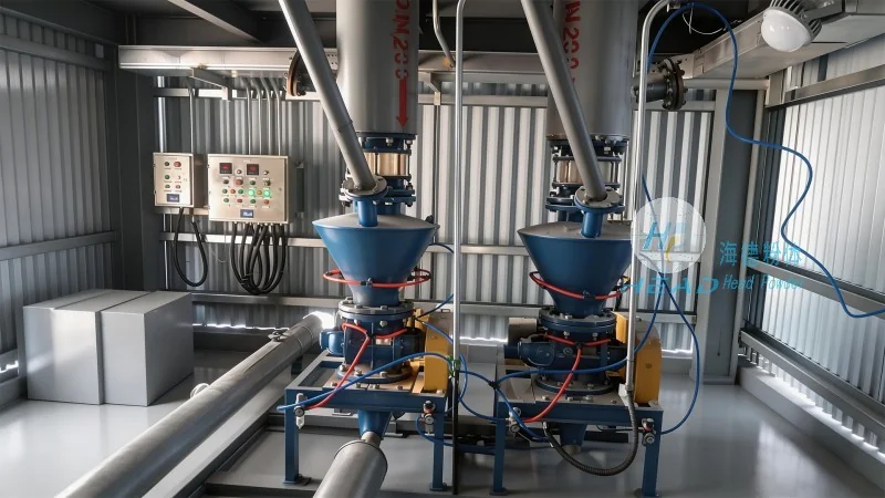 Quais são os métodos de transporte de alto cálcio? Introdução ao método de transporte pneumático de alto cálcio da Haide.