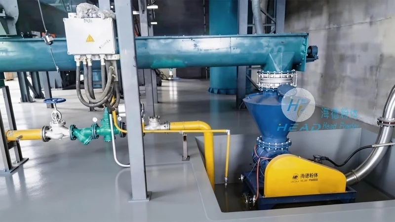 Estudo de Caso do Projeto de Transporte Pneumático de Fase Densa de Cliques de Cimento para uma Empresa de Materiais de Construção em Xiangyang, Hubei