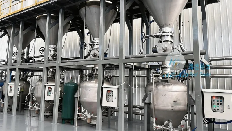 Quais são os métodos de transporte de temperos? Introdução ao método de transporte pneumático de temperos da Haide.