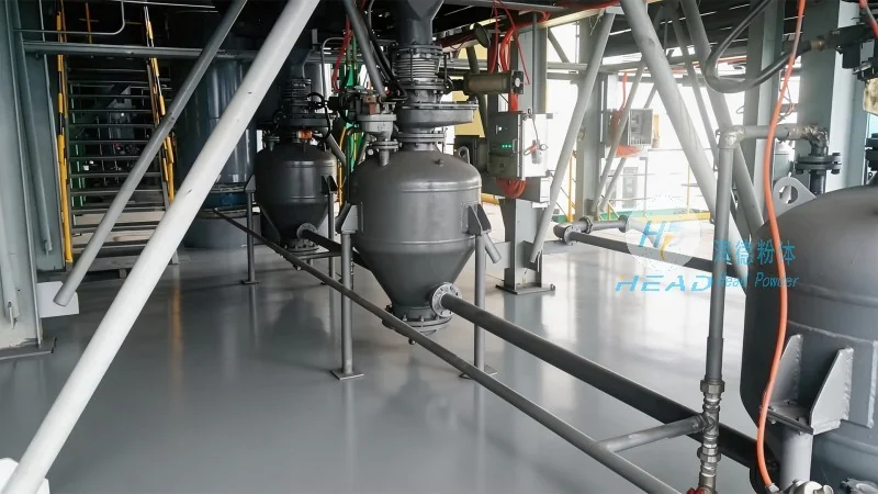 Estudo de Caso de um Projeto de Transporte Pneumático de Fase Diluída para Pó de Lavagem em uma Empresa Química Diária em Chongqing