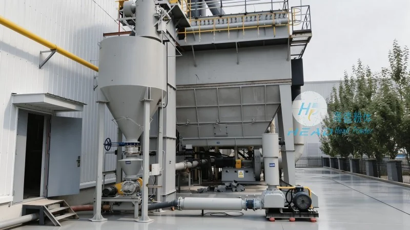 Estudo de Caso sobre Transporte Pneumático de Pressão Positiva de Cloreto de Amônio para uma Empresa Química em Yichang, Hubei