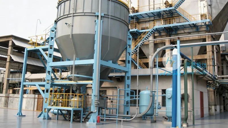 Estudo de Caso de uma Empresa de Materiais Novos em Xi'an, Shaanxi: Transporte Pneumático com Circulação de Nitrogênio para Pó de Óxido de Ferro Nano