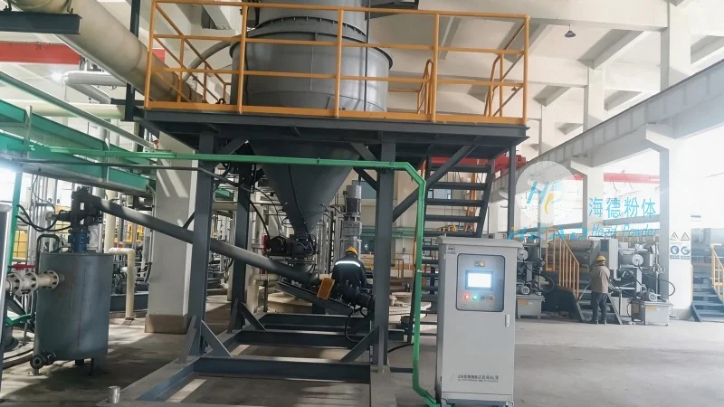 Estudo de Caso sobre Transporte Pneumático de Fase Densa de Dióxido de Titânio para uma Empresa de Materiais Novos em Zhuhai, Guangdong
