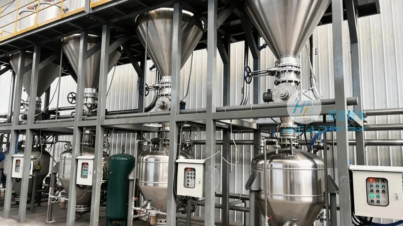 Estudo de Caso de um Projeto de Transporte Pneumático com Circulação de Nitrogênio para Pó de Resina Epóxica em uma Empresa de Revestimento em Hangzhou, Zhejiang