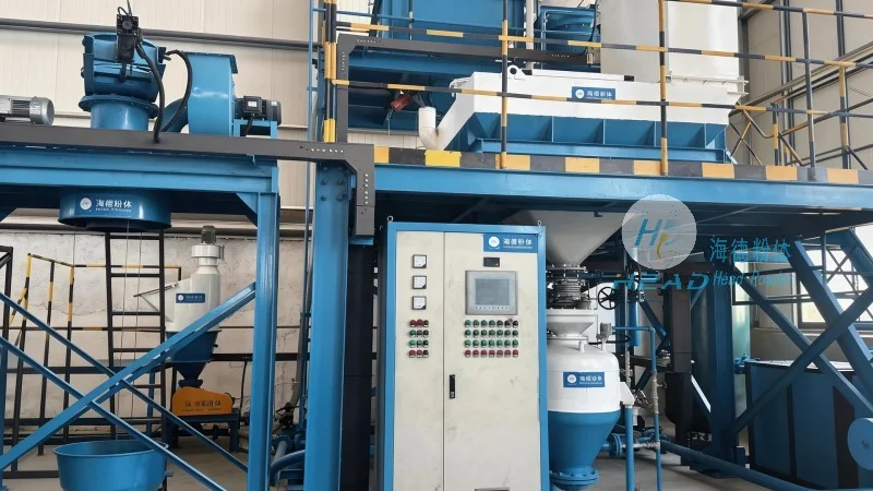 Estudo de Caso sobre Transporte Pneumático de Pressão Positiva de Grânulos de Granulação de Soda Ácida em uma Empresa Química em Tianjin