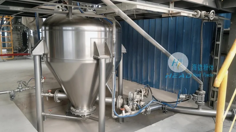 Projeto de Transporte Pneumático por Vácuo para Amido Farmacêutico em uma Empresa Farmacêutica em Baoji, Shaanxi