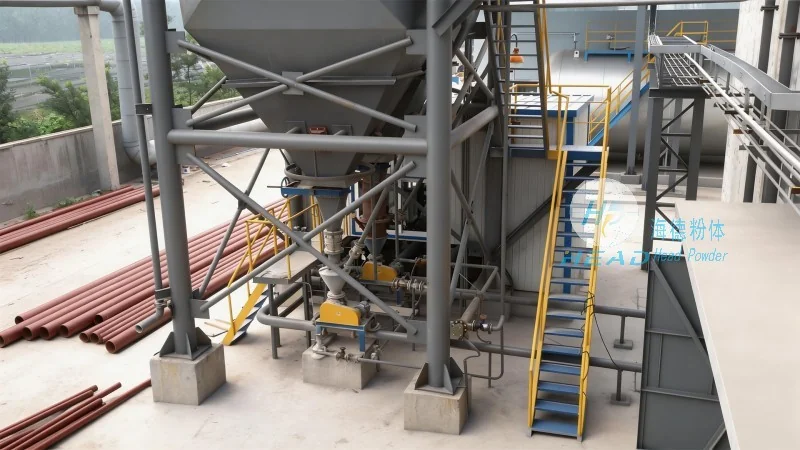 Projeto de Transporte Pneumático de Pó de Litopona para uma Empresa Química em Liuzhou, Guangxi