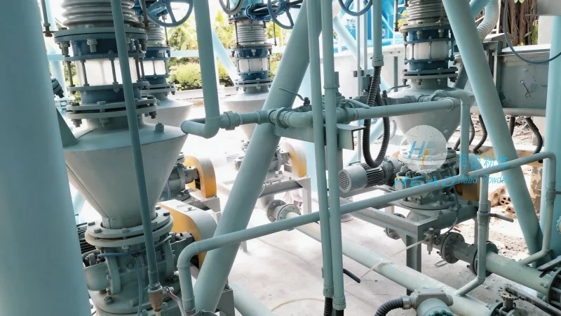 Estudo de Caso de Projeto de Transporte Pneumático Mista para Pó de Concentrado de Cobre em uma Empresa Metalúrgica em Nanchang, Jiangxi