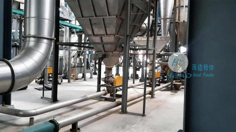 Estudo de Caso sobre Transporte Pneumático em Fase Diluída de Polvilho de Açúcar para uma Empresa Alimentícia em Zhenjiang, Jiangsu