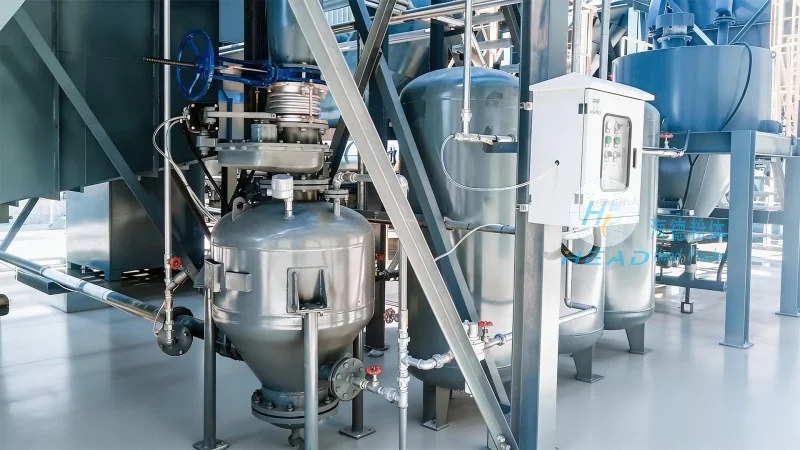 Projeto de Transporte Pneumático com Circulação de Nitrogênio para Pó de Metais de Neodímio em uma Empresa de Ervas Raras em Baotou, Inner Mongolia