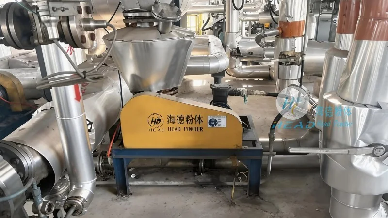 Estudo de Caso sobre Transporte Pneumático em Fase Diluída de Pó de Casca de Arroz para uma Empresa de Grãos e Óleo em Jingmen, Hubei