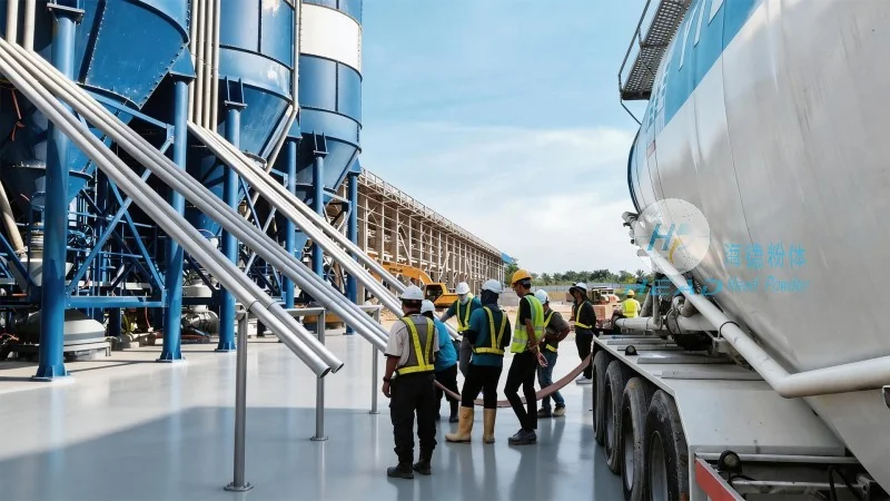 Projeto de Transporte Pneumático com Circulação de Nitrogênio para Pó de Metais de Neodímio em uma Empresa de Ervas Raras em Baotou, Inner Mongolia