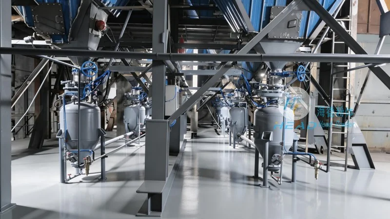 Estudo de Caso sobre Transporte Pneumático de Fase Densa de Cenósferas de Cinzas de Vidro para uma Empresa de Materiais de Construção em Hohhot, Inner Mongolia