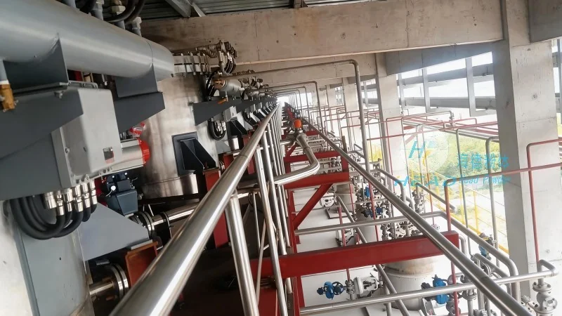 Estudo de caso do projeto de transporte pneumático de circulação de nitrogênio para pó de vitamina em uma empresa alimentícia em Suzhou, Jiangsu