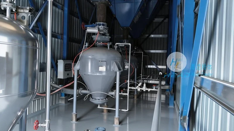 Estudo de Caso de um Projeto de Transporte Pneumático a Pressão Negativa para Pó de Cobalto em uma Empresa de Carbonitruro de Ferro em Zhuzhou, Hunan