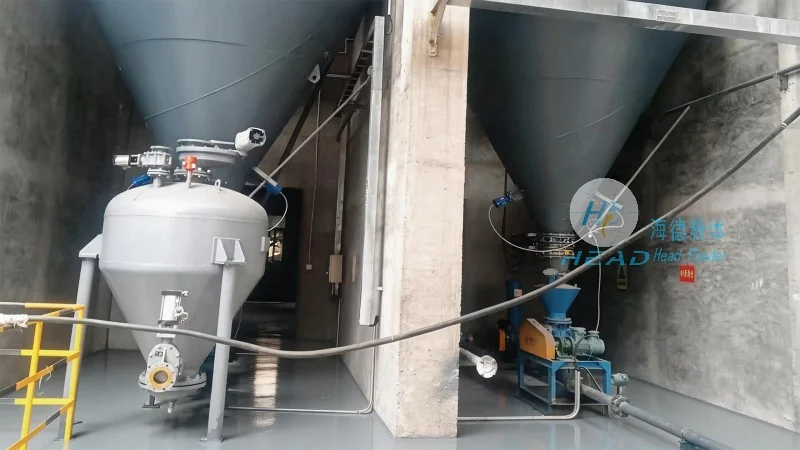 Estudo de Caso sobre Transporte Pneumático de Pressão Positiva de Partículas de Catalisador para uma Empresa Petroquímica em Lanzhou, Gansu