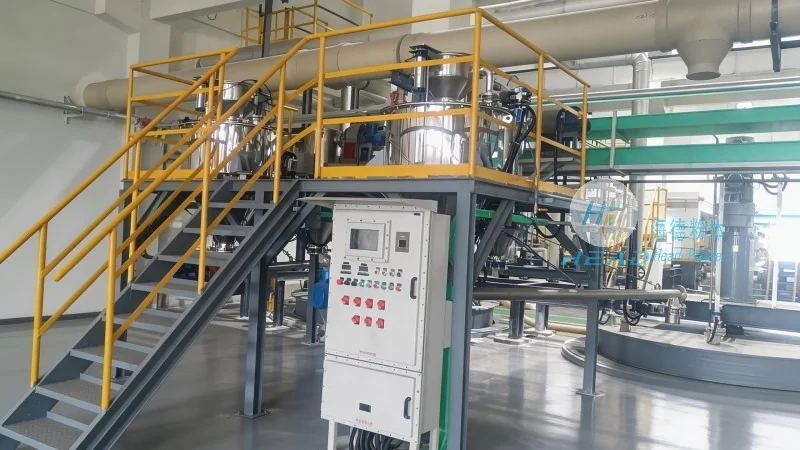Projeto de Transporte Pneumático de Pelotas de Polipropileno em Fase Densa em uma Empresa Petroquímica em Daqing, Heilongjiang