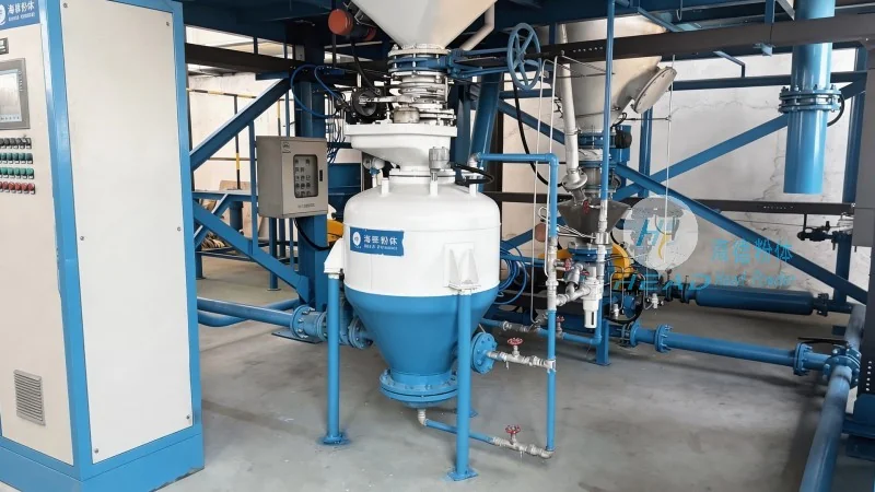 Projeto de Transporte Pneumático de Fase Diluída de Carbono Preto para uma Empresa de Borracha em Qinhuangdao, Hebei